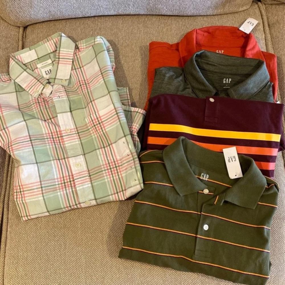 Gap men’s polo bundle! NWT